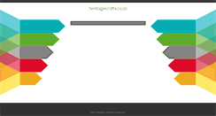Desktop Screenshot of heritagecrafts.co.za